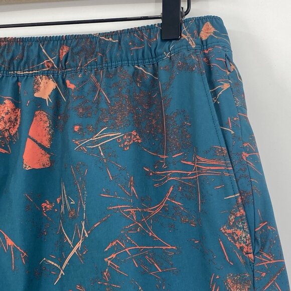 The North Face Wander Shorts Teal Orange Men's Size Large - Picture 3 of 9